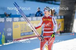 06.01.2023, Val di Fiemme, Italy (ITA): Nadine Faehndrich (SUI) - FIS world cup cross-country, tour de ski, individual sprint, Val di Fiemme (ITA). www.nordicfocus.com. © Modica/NordicFocus. Every downloaded picture is fee-liable.