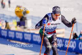 06.01.2023, Val di Fiemme, Italy (ITA): Davide Graz (ITA) - FIS world cup cross-country, tour de ski, individual sprint, Val di Fiemme (ITA). www.nordicfocus.com. © Barbieri/NordicFocus. Every downloaded picture is fee-liable.