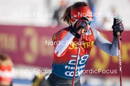 06.01.2023, Val di Fiemme, Italy (ITA): Katherin Stewart-Jones (CAN) - FIS world cup cross-country, tour de ski, individual sprint, Val di Fiemme (ITA). www.nordicfocus.com. © Modica/NordicFocus. Every downloaded picture is fee-liable.