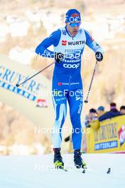 06.01.2023, Val di Fiemme, Italy (ITA): Perttu Hyvarinen (FIN) - FIS world cup cross-country, tour de ski, individual sprint, Val di Fiemme (ITA). www.nordicfocus.com. © Barbieri/NordicFocus. Every downloaded picture is fee-liable.