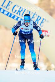 06.01.2023, Val di Fiemme, Italy (ITA): Imanol Rojo (ESP) - FIS world cup cross-country, tour de ski, individual sprint, Val di Fiemme (ITA). www.nordicfocus.com. © Barbieri/NordicFocus. Every downloaded picture is fee-liable.