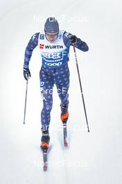 06.01.2023, Val di Fiemme, Italy (ITA): Zak Ketterson (USA) - FIS world cup cross-country, tour de ski, individual sprint, Val di Fiemme (ITA). www.nordicfocus.com. © Modica/NordicFocus. Every downloaded picture is fee-liable.