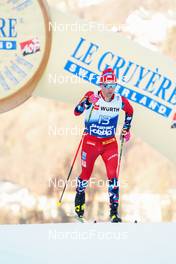 06.01.2023, Val di Fiemme, Italy (ITA): Didrik Toenseth (NOR) - FIS world cup cross-country, tour de ski, individual sprint, Val di Fiemme (ITA). www.nordicfocus.com. © Barbieri/NordicFocus. Every downloaded picture is fee-liable.