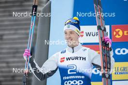 06.01.2023, Val di Fiemme, Italy (ITA): Calle Halfvarsson (SWE) - FIS world cup cross-country, tour de ski, individual sprint, Val di Fiemme (ITA). www.nordicfocus.com. © Modica/NordicFocus. Every downloaded picture is fee-liable.