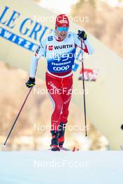 06.01.2023, Val di Fiemme, Italy (ITA): Beda Klee (SUI) - FIS world cup cross-country, tour de ski, individual sprint, Val di Fiemme (ITA). www.nordicfocus.com. © Barbieri/NordicFocus. Every downloaded picture is fee-liable.