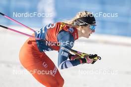 06.01.2023, Val di Fiemme, Italy (ITA): Katerina Janatova (CZE) - FIS world cup cross-country, tour de ski, individual sprint, Val di Fiemme (ITA). www.nordicfocus.com. © Modica/NordicFocus. Every downloaded picture is fee-liable.