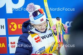 06.01.2023, Val di Fiemme, Italy (ITA): Johannes Hoesflot Klaebo (NOR) - FIS world cup cross-country, tour de ski, individual sprint, Val di Fiemme (ITA). www.nordicfocus.com. © Barbieri/NordicFocus. Every downloaded picture is fee-liable.