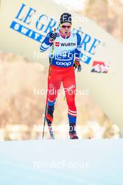 06.01.2023, Val di Fiemme, Italy (ITA): Adam Fellner (CZE) - FIS world cup cross-country, tour de ski, individual sprint, Val di Fiemme (ITA). www.nordicfocus.com. © Barbieri/NordicFocus. Every downloaded picture is fee-liable.