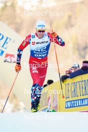 06.01.2023, Val di Fiemme, Italy (ITA): Emil Iversen (NOR) - FIS world cup cross-country, tour de ski, individual sprint, Val di Fiemme (ITA). www.nordicfocus.com. © Barbieri/NordicFocus. Every downloaded picture is fee-liable.