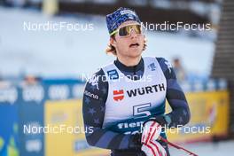 06.01.2023, Val di Fiemme, Italy (ITA): James Clinton Schoonmaker (USA) - FIS world cup cross-country, tour de ski, individual sprint, Val di Fiemme (ITA). www.nordicfocus.com. © Modica/NordicFocus. Every downloaded picture is fee-liable.
