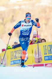 06.01.2023, Val di Fiemme, Italy (ITA): Andrew Musgrave (GBR) - FIS world cup cross-country, tour de ski, individual sprint, Val di Fiemme (ITA). www.nordicfocus.com. © Barbieri/NordicFocus. Every downloaded picture is fee-liable.