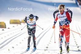 06.01.2023, Val di Fiemme, Italy (ITA): Francesco De Fabiani (ITA) - FIS world cup cross-country, tour de ski, individual sprint, Val di Fiemme (ITA). www.nordicfocus.com. © Modica/NordicFocus. Every downloaded picture is fee-liable.