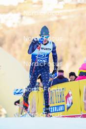 06.01.2023, Val di Fiemme, Italy (ITA): Finn O Connell (USA) - FIS world cup cross-country, tour de ski, individual sprint, Val di Fiemme (ITA). www.nordicfocus.com. © Barbieri/NordicFocus. Every downloaded picture is fee-liable.