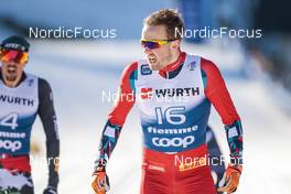 06.01.2023, Val di Fiemme, Italy (ITA): Emil Iversen (NOR) - FIS world cup cross-country, tour de ski, individual sprint, Val di Fiemme (ITA). www.nordicfocus.com. © Modica/NordicFocus. Every downloaded picture is fee-liable.