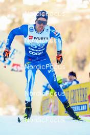 06.01.2023, Val di Fiemme, Italy (ITA): Markus Vuorela (FIN) - FIS world cup cross-country, tour de ski, individual sprint, Val di Fiemme (ITA). www.nordicfocus.com. © Barbieri/NordicFocus. Every downloaded picture is fee-liable.