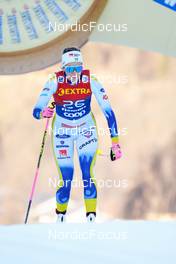 06.01.2023, Val di Fiemme, Italy (ITA): Anna Dyvik (SWE) - FIS world cup cross-country, tour de ski, individual sprint, Val di Fiemme (ITA). www.nordicfocus.com. © Barbieri/NordicFocus. Every downloaded picture is fee-liable.