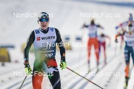 07.01.2023, Val di Fiemme, Italy (ITA): Anna Comarella (ITA) - FIS world cup cross-country, tour de ski, mass, Val di Fiemme (ITA). www.nordicfocus.com. © Modica/NordicFocus. Every downloaded picture is fee-liable.