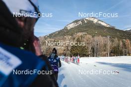 07.01.2023, Val di Fiemme, Italy (ITA):  Women race - FIS world cup cross-country, tour de ski, mass, Val di Fiemme (ITA). www.nordicfocus.com. © Modica/NordicFocus. Every downloaded picture is fee-liable.