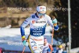 07.01.2023, Val di Fiemme, Italy (ITA): Maerta Rosenberg (SWE) - FIS world cup cross-country, tour de ski, mass, Val di Fiemme (ITA). www.nordicfocus.com. © Modica/NordicFocus. Every downloaded picture is fee-liable.