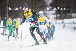 07.01.2023, Val di Fiemme, Italy (ITA): Davide Graz (ITA) - FIS world cup cross-country, tour de ski, mass, Val di Fiemme (ITA). www.nordicfocus.com. © Modica/NordicFocus. Every downloaded picture is fee-liable.