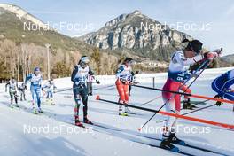 07.01.2023, Val di Fiemme, Italy (ITA): Masako Ishida (JPN) - FIS world cup cross-country, tour de ski, mass, Val di Fiemme (ITA). www.nordicfocus.com. © Modica/NordicFocus. Every downloaded picture is fee-liable.