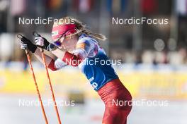 07.01.2023, Val di Fiemme, Italy (ITA): Teresa Stadlober (AUT) - FIS world cup cross-country, tour de ski, mass, Val di Fiemme (ITA). www.nordicfocus.com. © Modica/NordicFocus. Every downloaded picture is fee-liable.