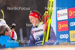 07.01.2023, Val di Fiemme, Italy (ITA): Katharina Hennig (GER) - FIS world cup cross-country, tour de ski, mass, Val di Fiemme (ITA). www.nordicfocus.com. © Barbieri/NordicFocus. Every downloaded picture is fee-liable.