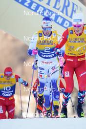 07.01.2023, Val di Fiemme, Italy (ITA): Calle Halfvarsson (SWE) - FIS world cup cross-country, tour de ski, mass, Val di Fiemme (ITA). www.nordicfocus.com. © Barbieri/NordicFocus. Every downloaded picture is fee-liable.