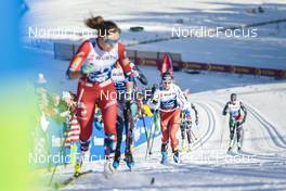 07.01.2023, Val di Fiemme, Italy (ITA): Nadine Faehndrich (SUI) - FIS world cup cross-country, tour de ski, mass, Val di Fiemme (ITA). www.nordicfocus.com. © Modica/NordicFocus. Every downloaded picture is fee-liable.
