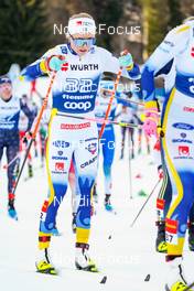 07.01.2023, Val di Fiemme, Italy (ITA): Maerta Rosenberg (SWE) - FIS world cup cross-country, tour de ski, mass, Val di Fiemme (ITA). www.nordicfocus.com. © Barbieri/NordicFocus. Every downloaded picture is fee-liable.