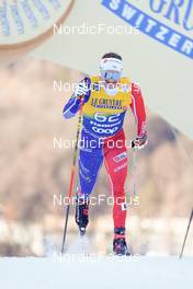 07.01.2023, Val di Fiemme, Italy (ITA): Renaud Jay (FRA) - FIS world cup cross-country, tour de ski, mass, Val di Fiemme (ITA). www.nordicfocus.com. © Barbieri/NordicFocus. Every downloaded picture is fee-liable.