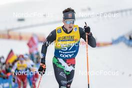 07.01.2023, Val di Fiemme, Italy (ITA): Giovanni Ticco (ITA) - FIS world cup cross-country, tour de ski, mass, Val di Fiemme (ITA). www.nordicfocus.com. © Modica/NordicFocus. Every downloaded picture is fee-liable.