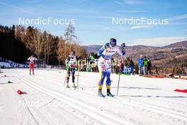 07.01.2023, Val di Fiemme, Italy (ITA): Martina Di Centa (ITA), Moa Ilar (SWE), (l-r)  - FIS world cup cross-country, tour de ski, mass, Val di Fiemme (ITA). www.nordicfocus.com. © Barbieri/NordicFocus. Every downloaded picture is fee-liable.