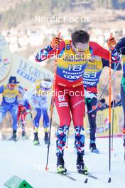 07.01.2023, Val di Fiemme, Italy (ITA): Emil Iversen (NOR) - FIS world cup cross-country, tour de ski, mass, Val di Fiemme (ITA). www.nordicfocus.com. © Barbieri/NordicFocus. Every downloaded picture is fee-liable.