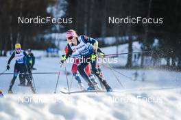 07.01.2023, Val di Fiemme, Italy (ITA): Laura Gimmler (GER) - FIS world cup cross-country, tour de ski, mass, Val di Fiemme (ITA). www.nordicfocus.com. © Modica/NordicFocus. Every downloaded picture is fee-liable.