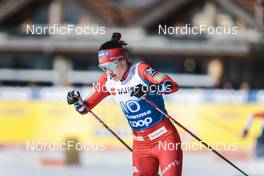 07.01.2023, Val di Fiemme, Italy (ITA): Heidi Weng (NOR) - FIS world cup cross-country, tour de ski, mass, Val di Fiemme (ITA). www.nordicfocus.com. © Modica/NordicFocus. Every downloaded picture is fee-liable.