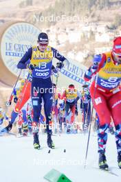07.01.2023, Val di Fiemme, Italy (ITA): Friedrich Moch (GER) - FIS world cup cross-country, tour de ski, mass, Val di Fiemme (ITA). www.nordicfocus.com. © Barbieri/NordicFocus. Every downloaded picture is fee-liable.