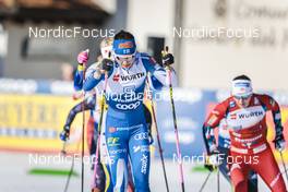 07.01.2023, Val di Fiemme, Italy (ITA): Kerttu Niskanen (FIN) - FIS world cup cross-country, tour de ski, mass, Val di Fiemme (ITA). www.nordicfocus.com. © Modica/NordicFocus. Every downloaded picture is fee-liable.