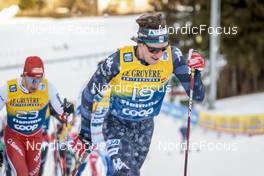 07.01.2023, Val di Fiemme, Italy (ITA): Scott Patterson (USA) - FIS world cup cross-country, tour de ski, mass, Val di Fiemme (ITA). www.nordicfocus.com. © Modica/NordicFocus. Every downloaded picture is fee-liable.