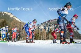 07.01.2023, Val di Fiemme, Italy (ITA): Juliette Ducordeau (FRA) - FIS world cup cross-country, tour de ski, mass, Val di Fiemme (ITA). www.nordicfocus.com. © Modica/NordicFocus. Every downloaded picture is fee-liable.