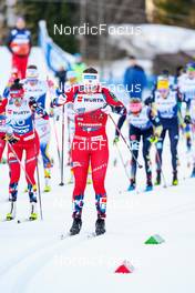 07.01.2023, Val di Fiemme, Italy (ITA): Tiril Udnes Weng (NOR) - FIS world cup cross-country, tour de ski, mass, Val di Fiemme (ITA). www.nordicfocus.com. © Barbieri/NordicFocus. Every downloaded picture is fee-liable.