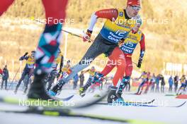 07.01.2023, Val di Fiemme, Italy (ITA): Antoine Cyr (CAN) - FIS world cup cross-country, tour de ski, mass, Val di Fiemme (ITA). www.nordicfocus.com. © Modica/NordicFocus. Every downloaded picture is fee-liable.
