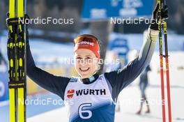 07.01.2023, Val di Fiemme, Italy (ITA): Katharina Hennig (GER) - FIS world cup cross-country, tour de ski, mass, Val di Fiemme (ITA). www.nordicfocus.com. © Modica/NordicFocus. Every downloaded picture is fee-liable.