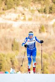 07.01.2023, Val di Fiemme, Italy (ITA): Anja Mandeljc (SLO) - FIS world cup cross-country, tour de ski, mass, Val di Fiemme (ITA). www.nordicfocus.com. © Barbieri/NordicFocus. Every downloaded picture is fee-liable.