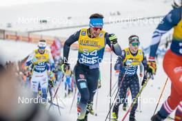 07.01.2023, Val di Fiemme, Italy (ITA): Hunter Wonders (USA) - FIS world cup cross-country, tour de ski, mass, Val di Fiemme (ITA). www.nordicfocus.com. © Modica/NordicFocus. Every downloaded picture is fee-liable.
