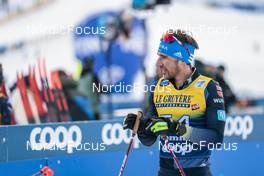 07.01.2023, Val di Fiemme, Italy (ITA): Jonas Dobler (GER) - FIS world cup cross-country, tour de ski, mass, Val di Fiemme (ITA). www.nordicfocus.com. © Modica/NordicFocus. Every downloaded picture is fee-liable.