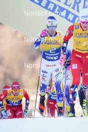 07.01.2023, Val di Fiemme, Italy (ITA): Calle Halfvarsson (SWE) - FIS world cup cross-country, tour de ski, mass, Val di Fiemme (ITA). www.nordicfocus.com. © Barbieri/NordicFocus. Every downloaded picture is fee-liable.