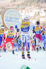 07.01.2023, Val di Fiemme, Italy (ITA): Eric Rosjoe (SWE) - FIS world cup cross-country, tour de ski, mass, Val di Fiemme (ITA). www.nordicfocus.com. © Barbieri/NordicFocus. Every downloaded picture is fee-liable.
