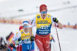07.01.2023, Val di Fiemme, Italy (ITA): Candide Pralong (SUI) - FIS world cup cross-country, tour de ski, mass, Val di Fiemme (ITA). www.nordicfocus.com. © Modica/NordicFocus. Every downloaded picture is fee-liable.