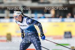07.01.2023, Val di Fiemme, Italy (ITA): Julia Kern (USA) - FIS world cup cross-country, tour de ski, mass, Val di Fiemme (ITA). www.nordicfocus.com. © Modica/NordicFocus. Every downloaded picture is fee-liable.